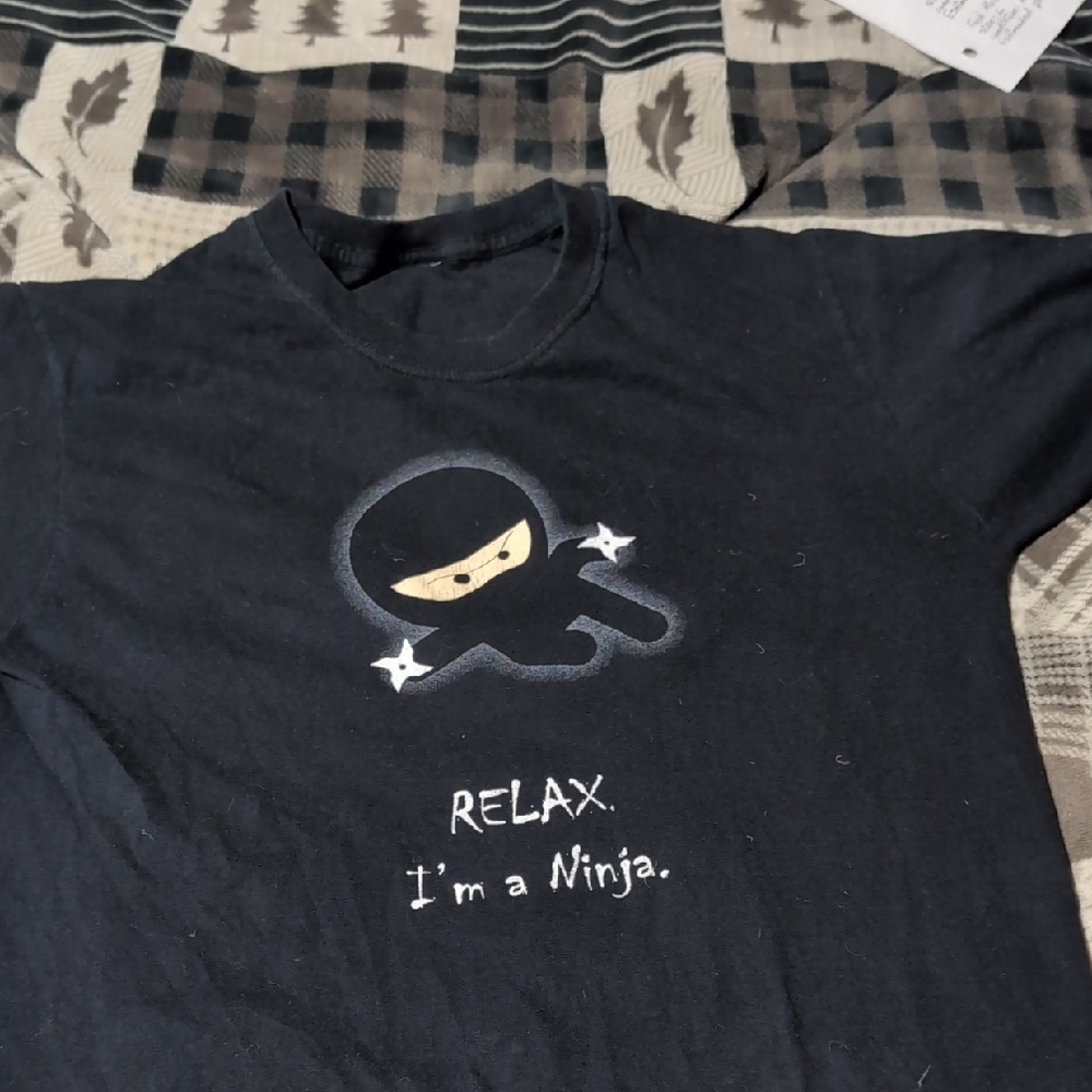 Black Ninja Graphic T-Shirt